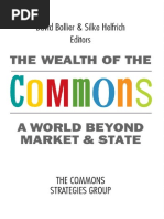 Bollier David Helfrich Silke The Wealth of The Commons A World