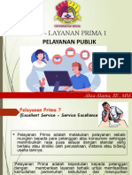 Layanan Prima 1 - Pertemuan II