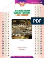 Kalender Islam Global Tunggal 1444 Hijriah