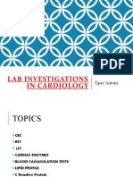 Lab Investigations in Cardiology 22