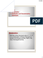 CHEM 5 03 Protein DenaturationPurificationCharacterization