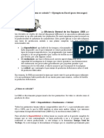 ¿Qué Es La OEE y Cómo Se Calcula? + Ejemplo en Excel (Para Descargar)