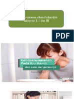 Ketidaknyamanan Pada Kehamilan