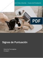 Guía de Signos de Puntuación para Comunicación Escrita