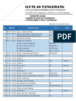 Rundown Acara Reuni