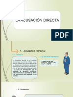 Acusación Directa