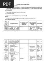 Teaching Care Plan For Cancer