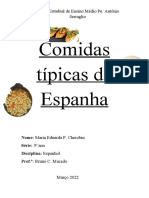 Comidas Típicas Da Espanha