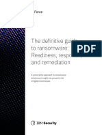 IBM Security Ransomware Client Engagement Guide