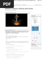 Ritesh'S Jquery Effects and Tricks: Add Jquery To Browser Enabled Infopath Forms in Sharepoint - Ritesh Udupa K