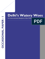 Delhi's Watery Woes