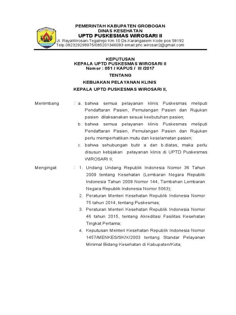 7 3 1 2 sk tentang kebijakan layanan klinis wirosari 2 fix pdf
