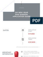 2W Man New Year Window Application Guide