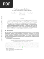 Train Faster, Generalize Better: Stability of Stochastic Gradient Descent