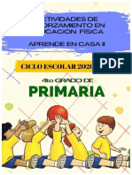 Actividades de Reforzamiento 4º