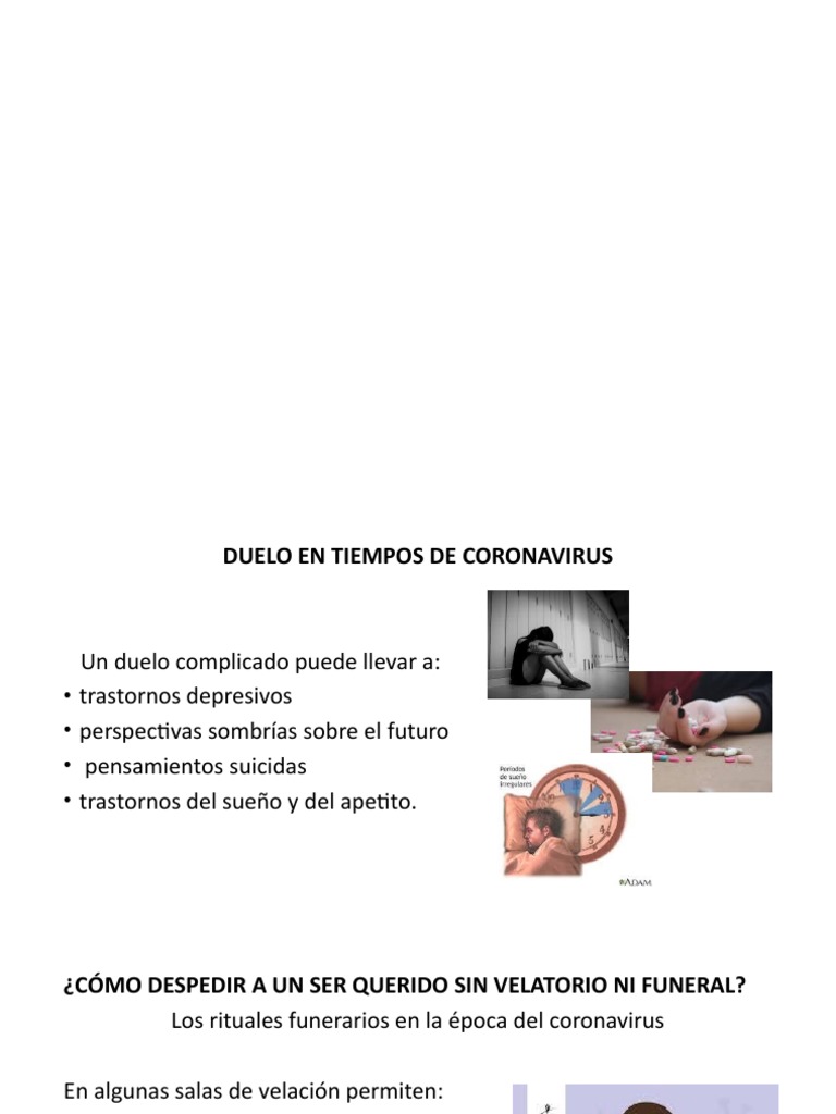 Cómo afrontar el duelo en pandemia | PDF | Dolor | Las emociones