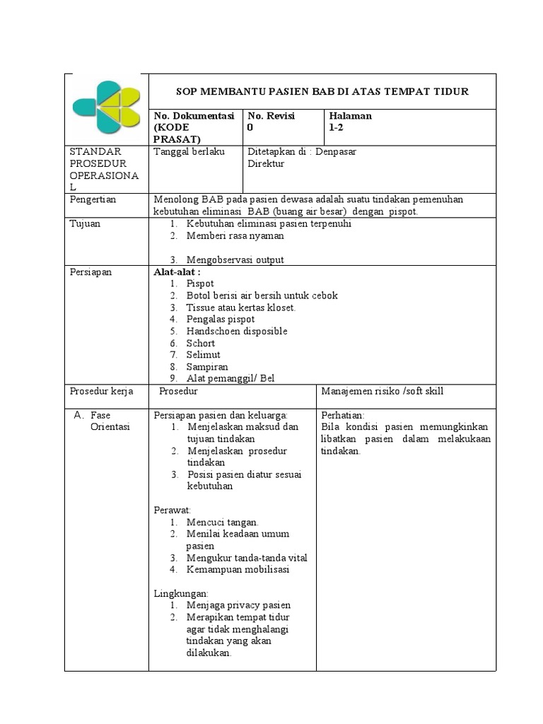 Sop Bab Diatas Tempat Tidur | PDF