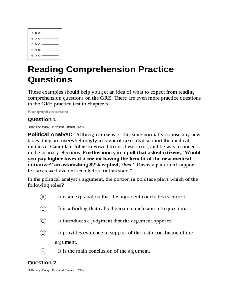 Ejercicios verbal gre reading pdf malaria clinical trial