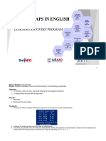 ENGLISH - LESSON MAPS Consolidated