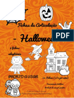 Fichas Art Halloween