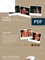 Tari Baris Bali - 10 IPA 1