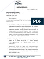 Carta Notarial