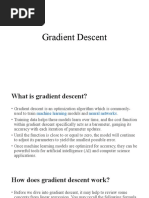 Gradient Descent