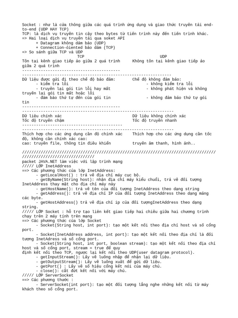 TCP Udp | PDF image.
