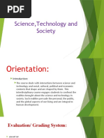 ScienceTechnology and Society Power Point