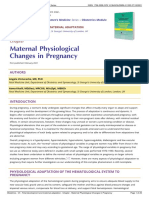 Obstetrics V4 Fetal Development and Maternal Adaptation Chapter Maternal Physiological Changes in Pregnancy 1638875299