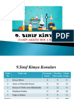 9.sinif Kimya Ders Notlari Ve Calisma Sorulari