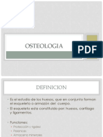 Osteología: Estudio de los huesos y el esqueleto