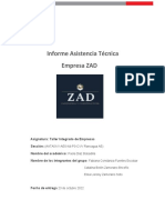 Informe Empresa ZAD