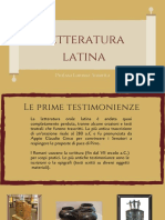 1)Dalle origini della letteratura latina_ slide