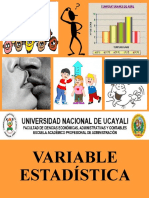 Variables Estadistica