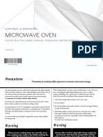 Microwave Oven: Owner'S Manual