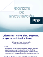proyecto programa , plan de 2 elaboracion