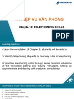 NVVP - Truc Tuyen - Chapter 8 - Telephoning Skills