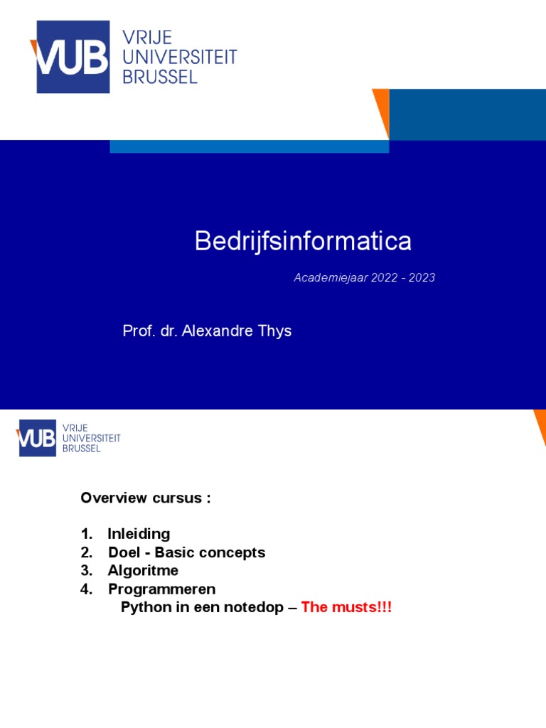 BI4+ +programming+ +de+Must+Van+Python+ | PDF | Computers