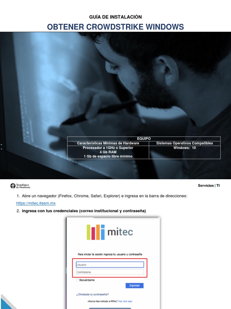Guia de Instalacion Crowdstrike | PDF