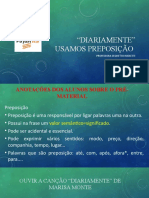 7CDiariamente Usamos Preposição