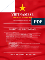 Vietnamese Reunification Day by Slidesgo