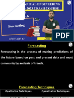 Lec 17 - Forecasting