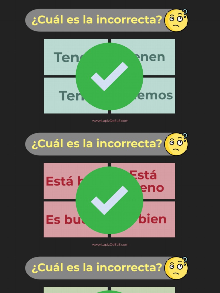 Cuál Es La Incorrecta | PDF