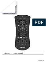 Philips Universal Remote Manual