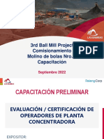 MLB Procedimiento-Protocolo C2 Molino de Bolas Nro. 3 Rev B