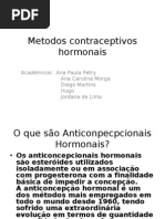 Metodos contraceptivos hormonais