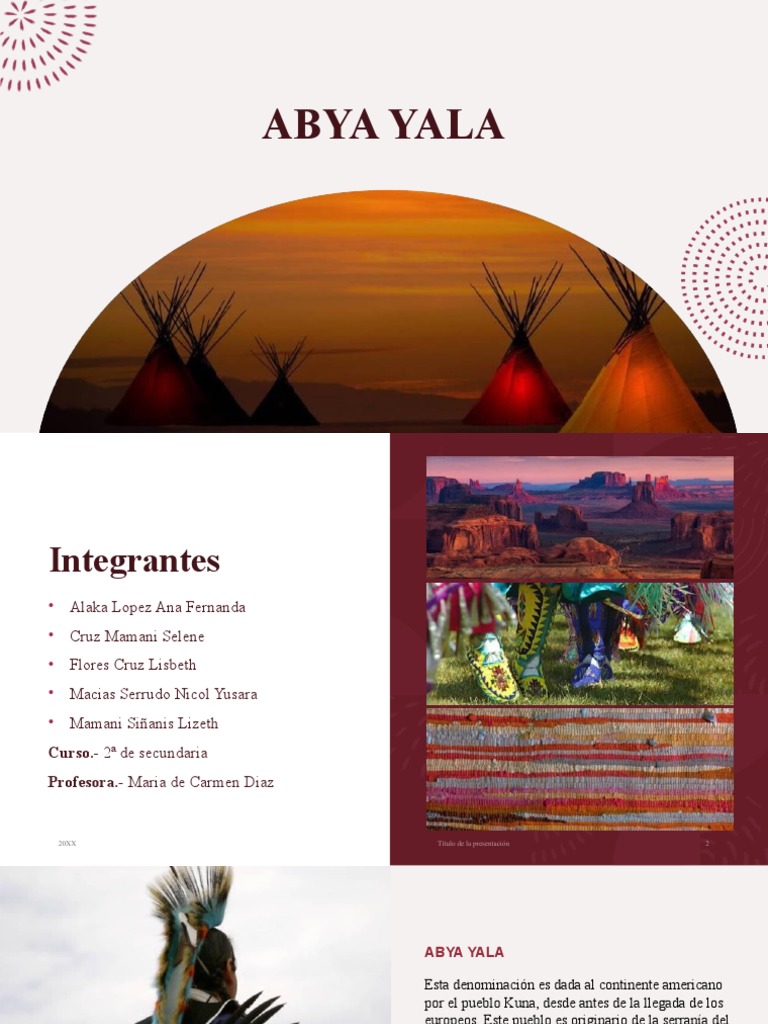 Significado y Culturas de Abya Yala | PDF | Pueblos Indígenas de las ...