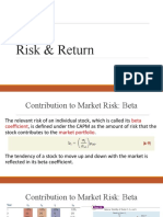 Risk Return