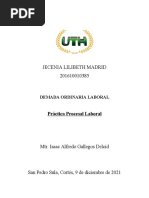 DEMANDA ORDINARIA LABORAL